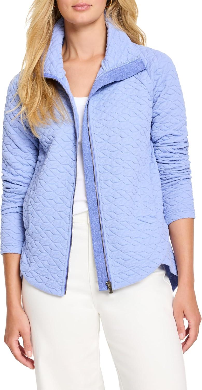 image:imageNICZOE Womens All Year Prism Quilted JacketCool Blue