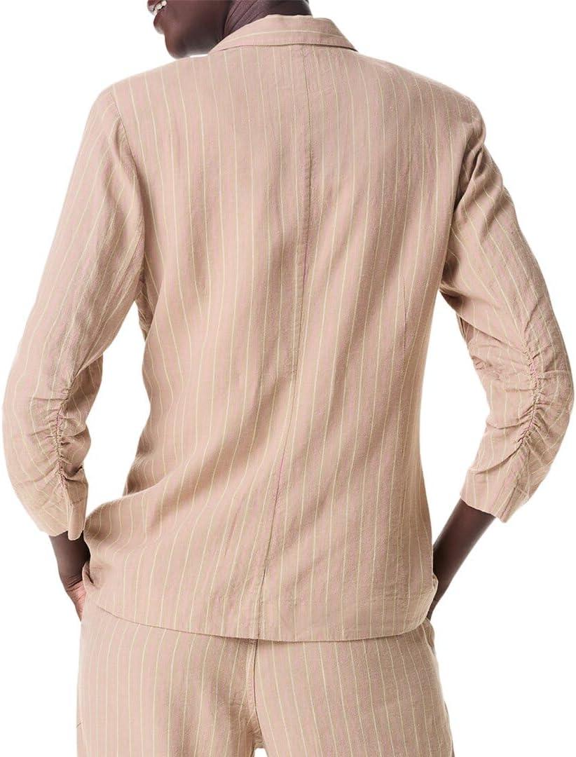 image:imageNICZOE Womens Central Park Scrunch Sleeve JacketNeutral Multi