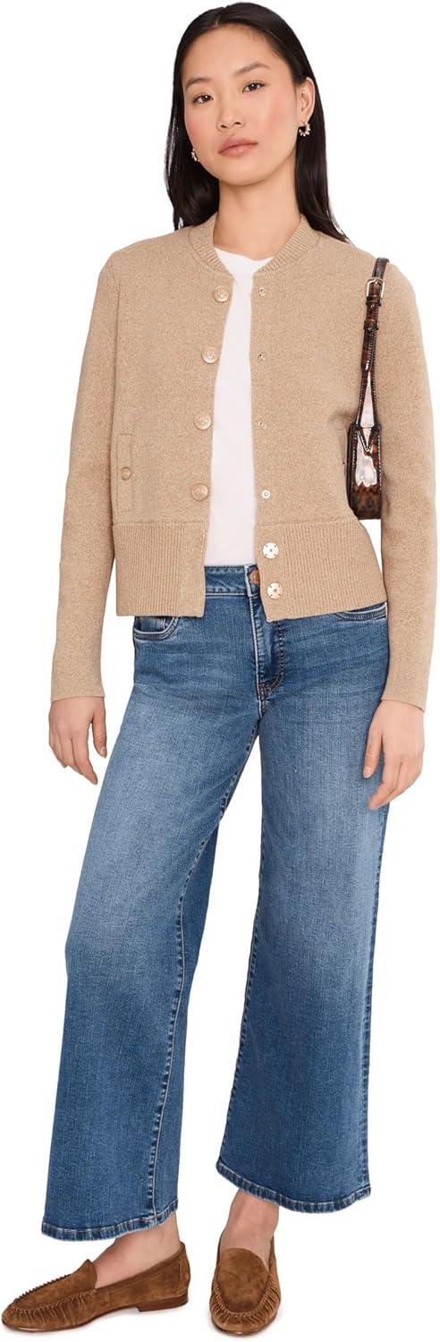 image:imageNICZOE Womens Knit Bomber Snap JacketJute