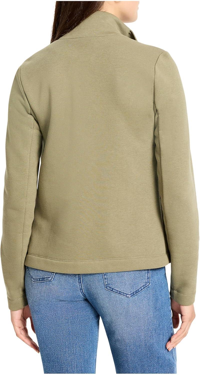image:imageNICZOE Womens Lounge Around Moto JacketOlivewood