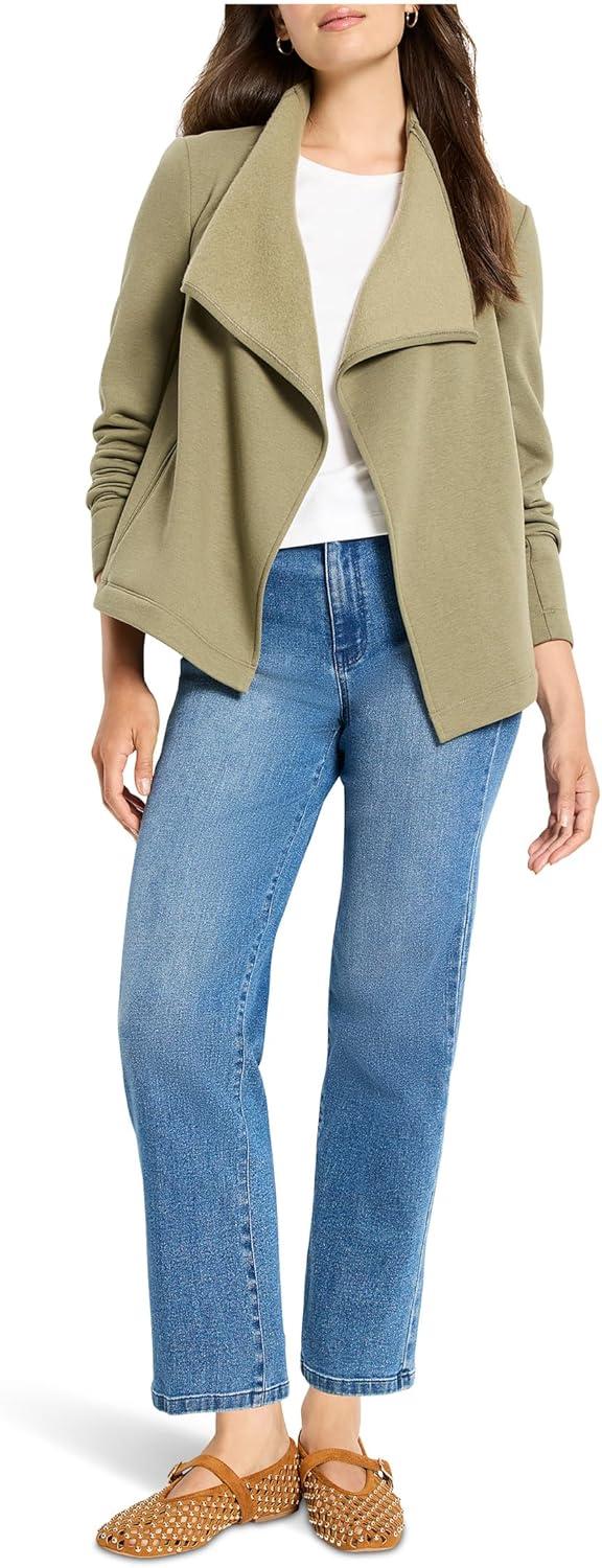 image:imageNICZOE Womens Lounge Around Moto JacketOlivewood