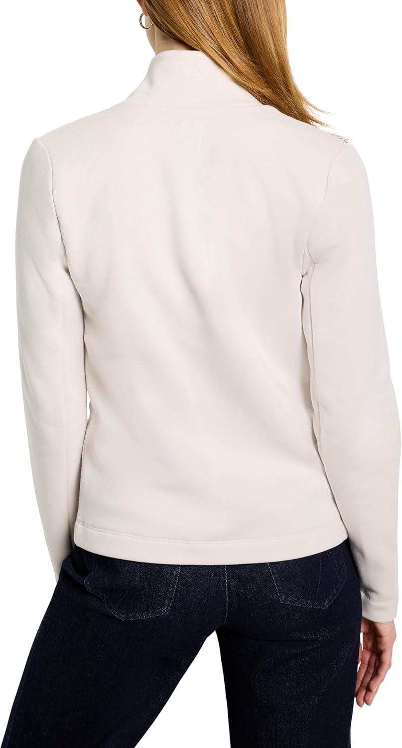 image:imageNICZOE Womens Lounge Around Moto JacketSugar Cookie