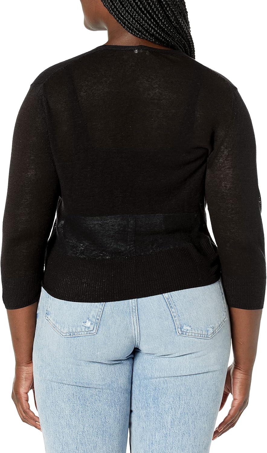 image:imageNICZoe Womens NicZoe 4 Way Lightweight CardyBlack Onyx