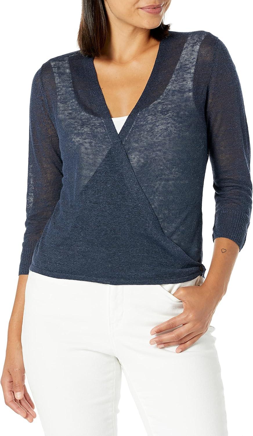 image:imageNICZoe Womens NicZoe 4 Way Lightweight CardyDark Indigo