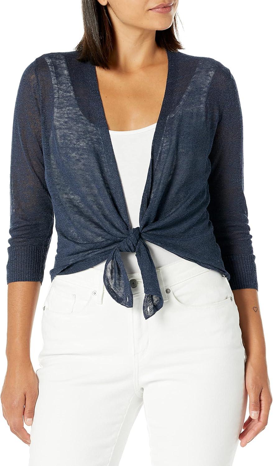 image:imageNICZoe Womens NicZoe 4 Way Lightweight CardyDark Indigo
