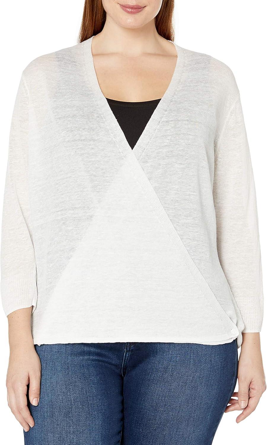 image:imageNICZoe Womens NicZoe 4 Way Lightweight CardyPaper White