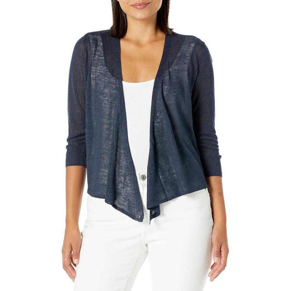 image:imageNICZoe Womens NicZoe 4 Way Lightweight CardyDark Indigo