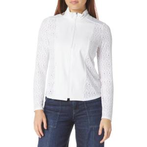NIC+ZOE Women’s Active Lace Jacket(Paper White)