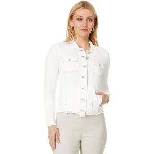 NIC+ZOE Women’s Denim Look Jacket(Paper White)