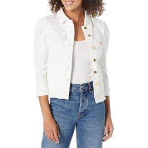 NIC+ZOE Women’s Femme Sleeve Denim Jacket(Paper White)