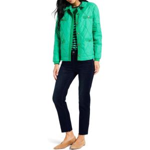 NIC+ZOE Women’s Knit Trim Puffer Jacket(Fern)