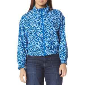 NIC+ZOE Women’s Nic+zoe Tech Stretch Animal Blues Jacket(Blue Multi)