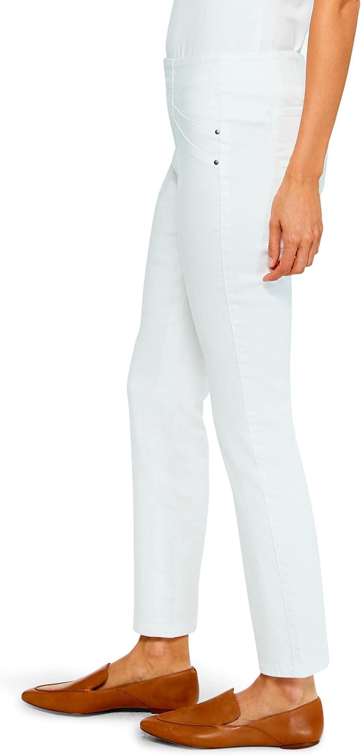 image:imageNICZOE Womens All Day Slim JeanPaper White