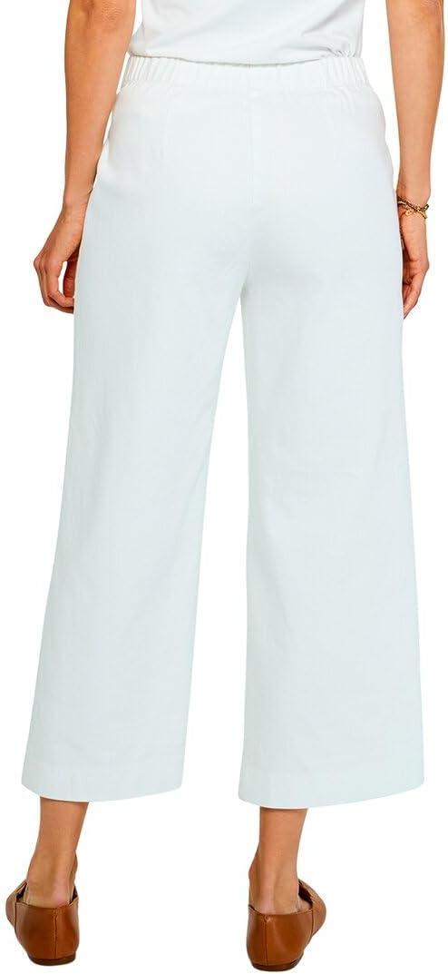 image:imageNICZoe Womens All Day WideLeg Crop PantPaper White