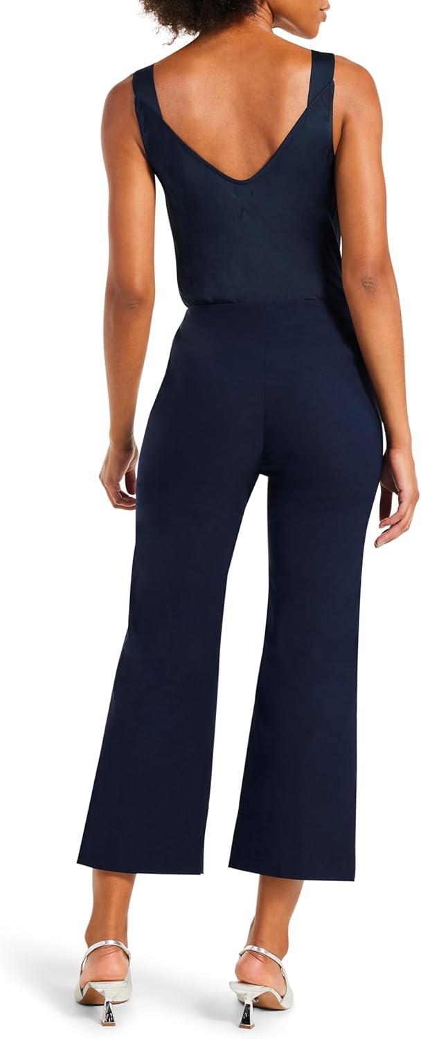 image:imageNICZoe Womens Polished Wonderstretch WideLeg CropDark Indigo