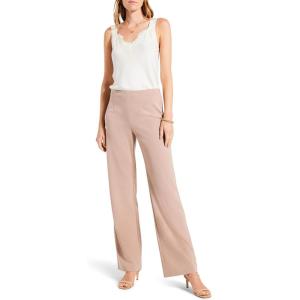 NIC+ZOE Women’s 31 Avenue Wide Leg Trouser(Mochachino)
