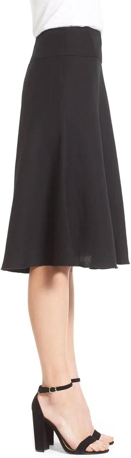 image:imageNICZOE Womens Summer Fling Flirt SkirtBlack Onyx