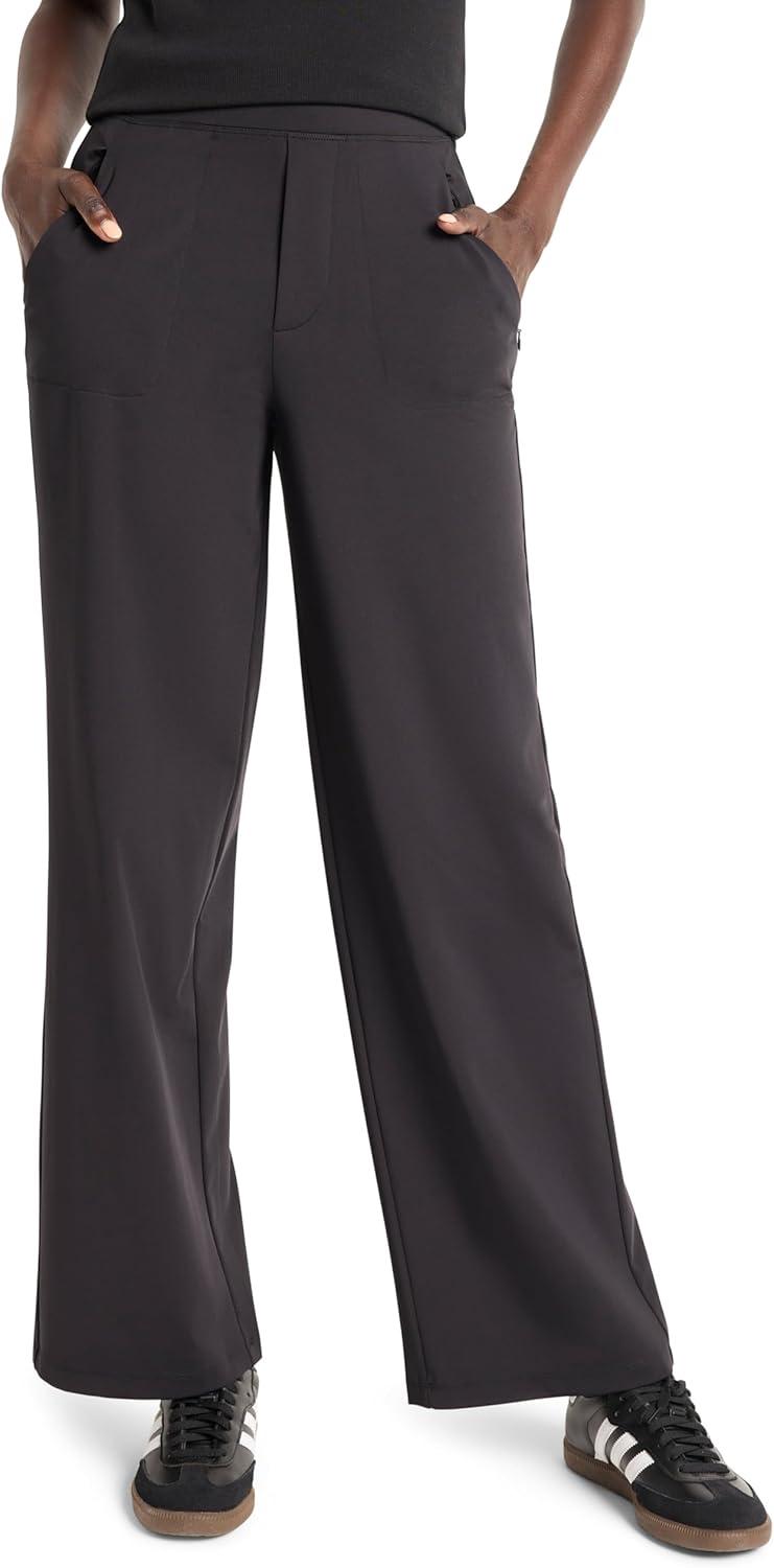 image:imageNICZoe Womens 31 Active WideLeg PantBlack Onyx