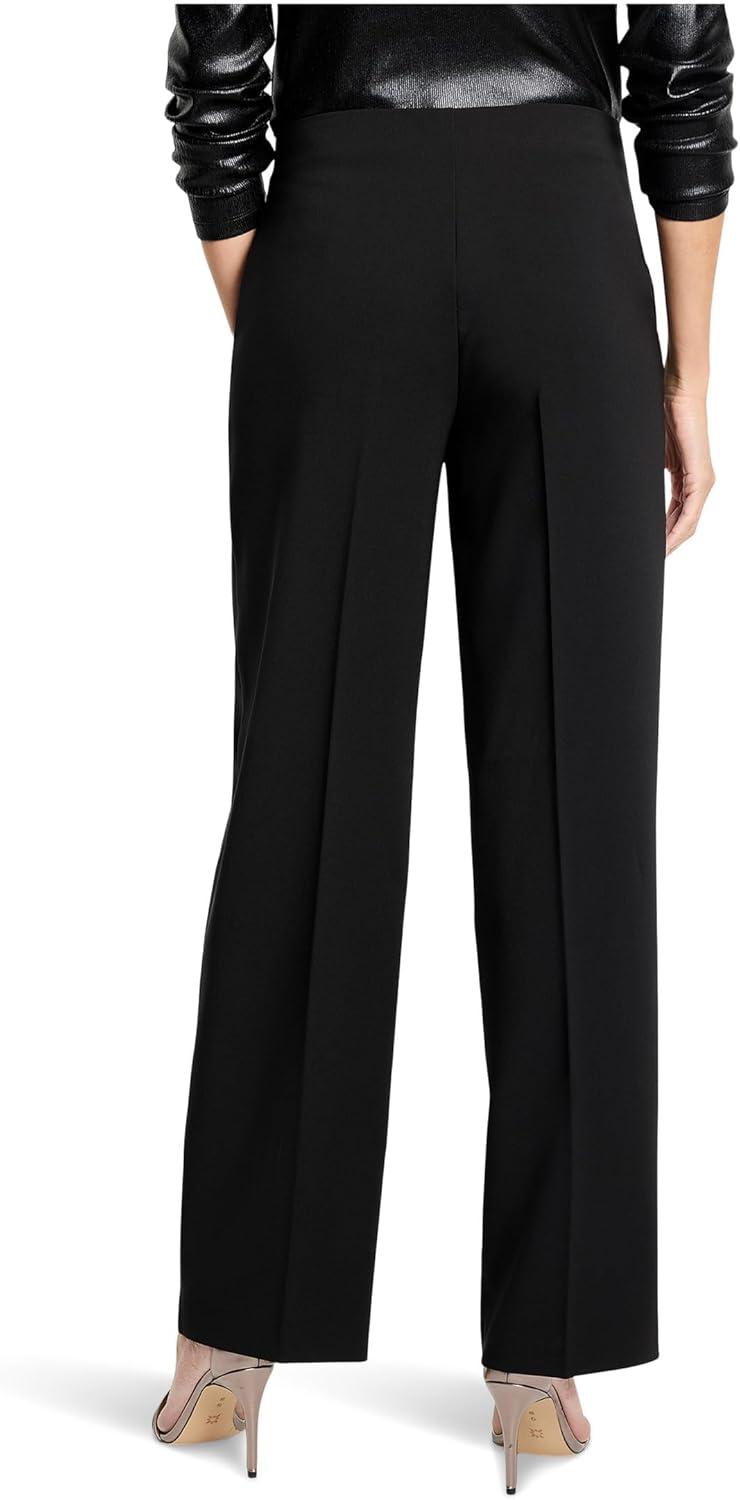 image:imageNICZoe Womens 31 Stretch Suiting Lenox WideLeg PantBlack Onyx