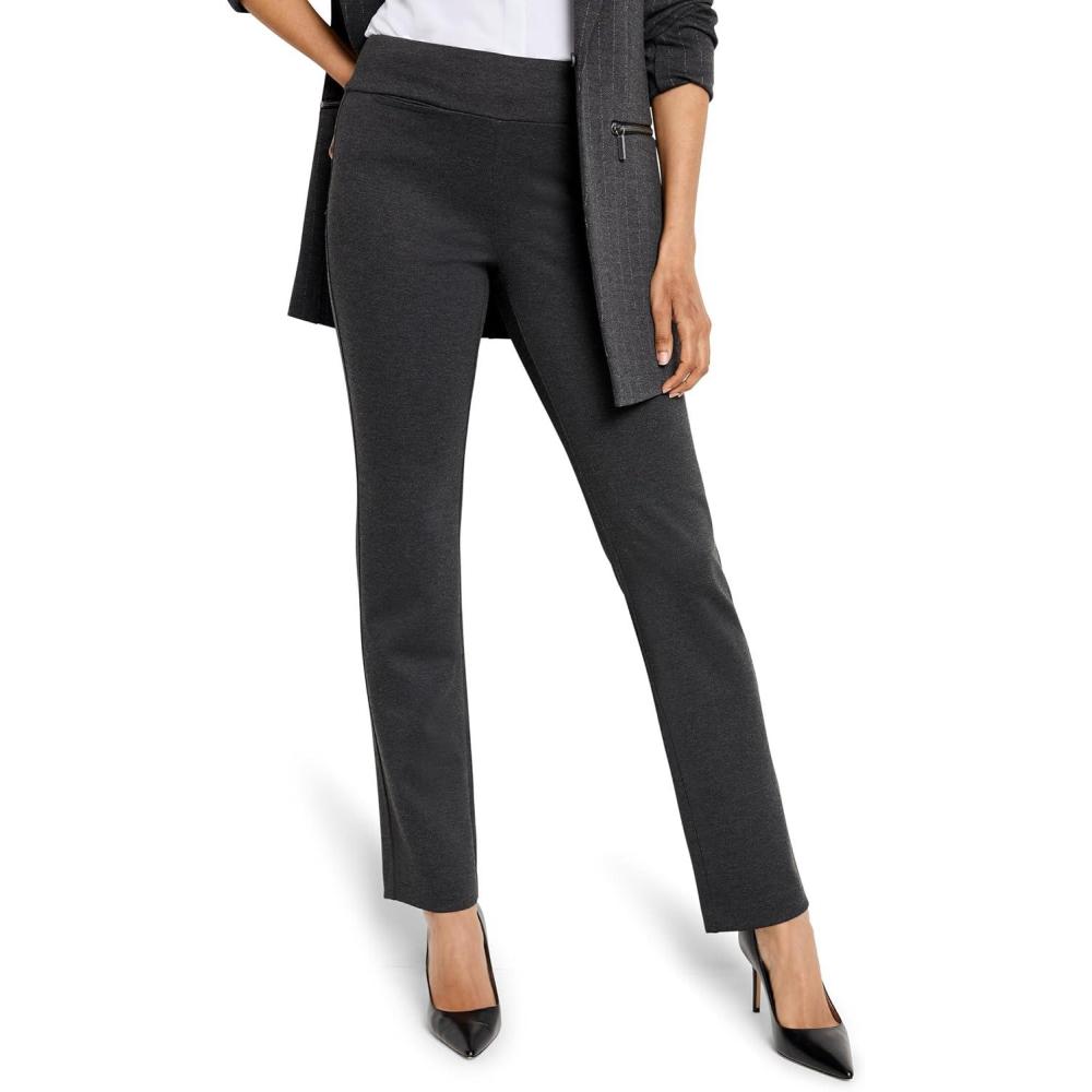 image:imageNICZoe Womens 295 Ponte Pocket PantCharcoal