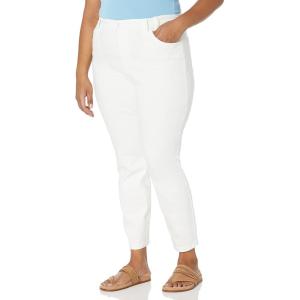 NIC+ZOE Women’s 26″ Mid Rise Slim Ankle Jean(Paper White)
