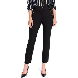 NIC+Zoe Women’s 28″ Demi Boot Sailor Plaza Pant(Black Onyx)