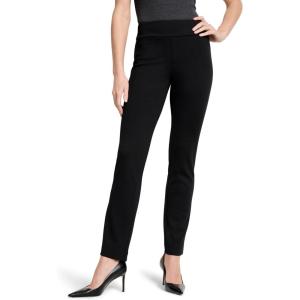 NIC+Zoe Women’s 29.5″ Ponte Pocket Pant(Black Onyx)