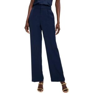 NIC+Zoe Women’s 31” Social Edit Wide-Leg Trouser(Dark Indigo)