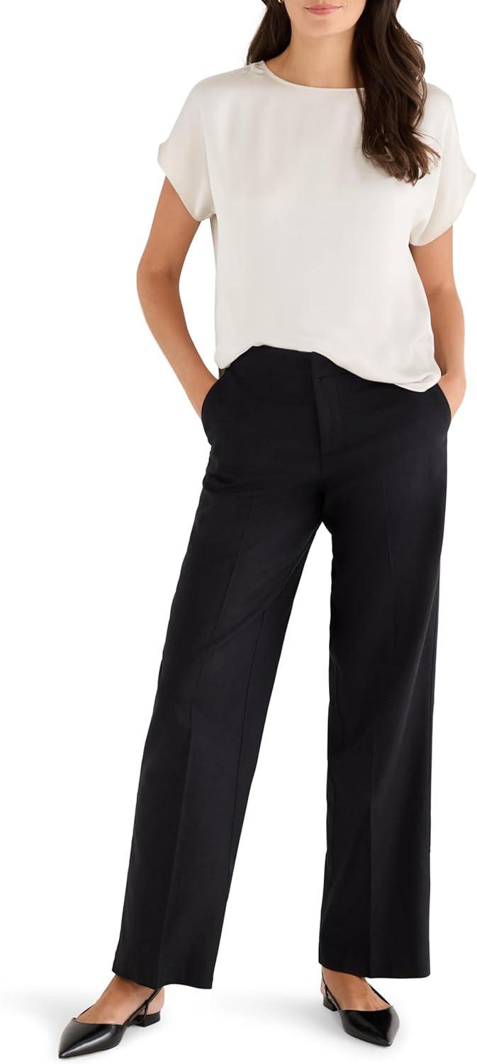 image:imageNICZOE Womens Day Gloss Woven TeeCoconut