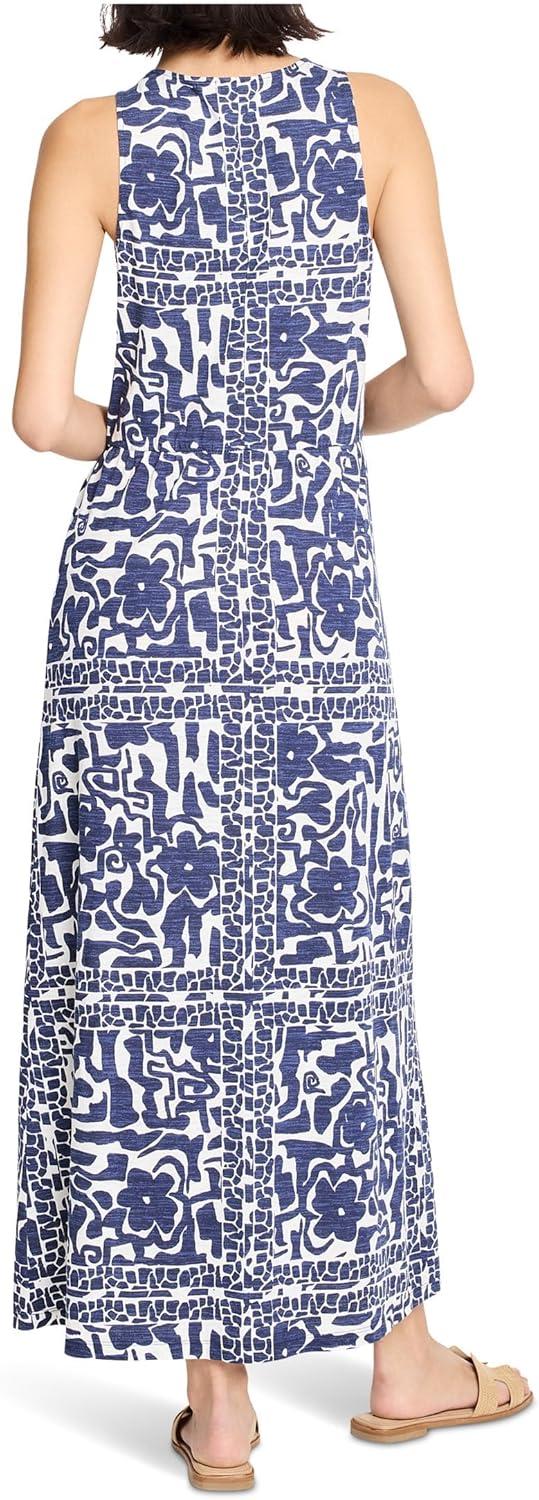 image:imageNICZOE Womens Floret Blues Knit DressIndigo Multi