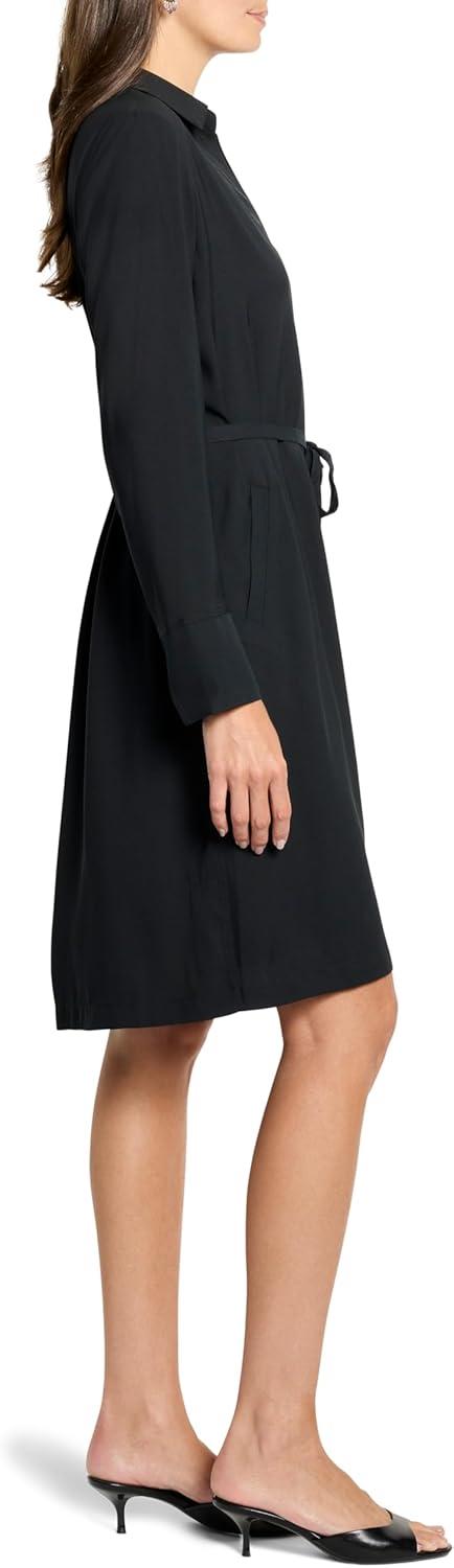 image:imageNICZOE Womens Long Sleeve Devon DressBlack Onyx