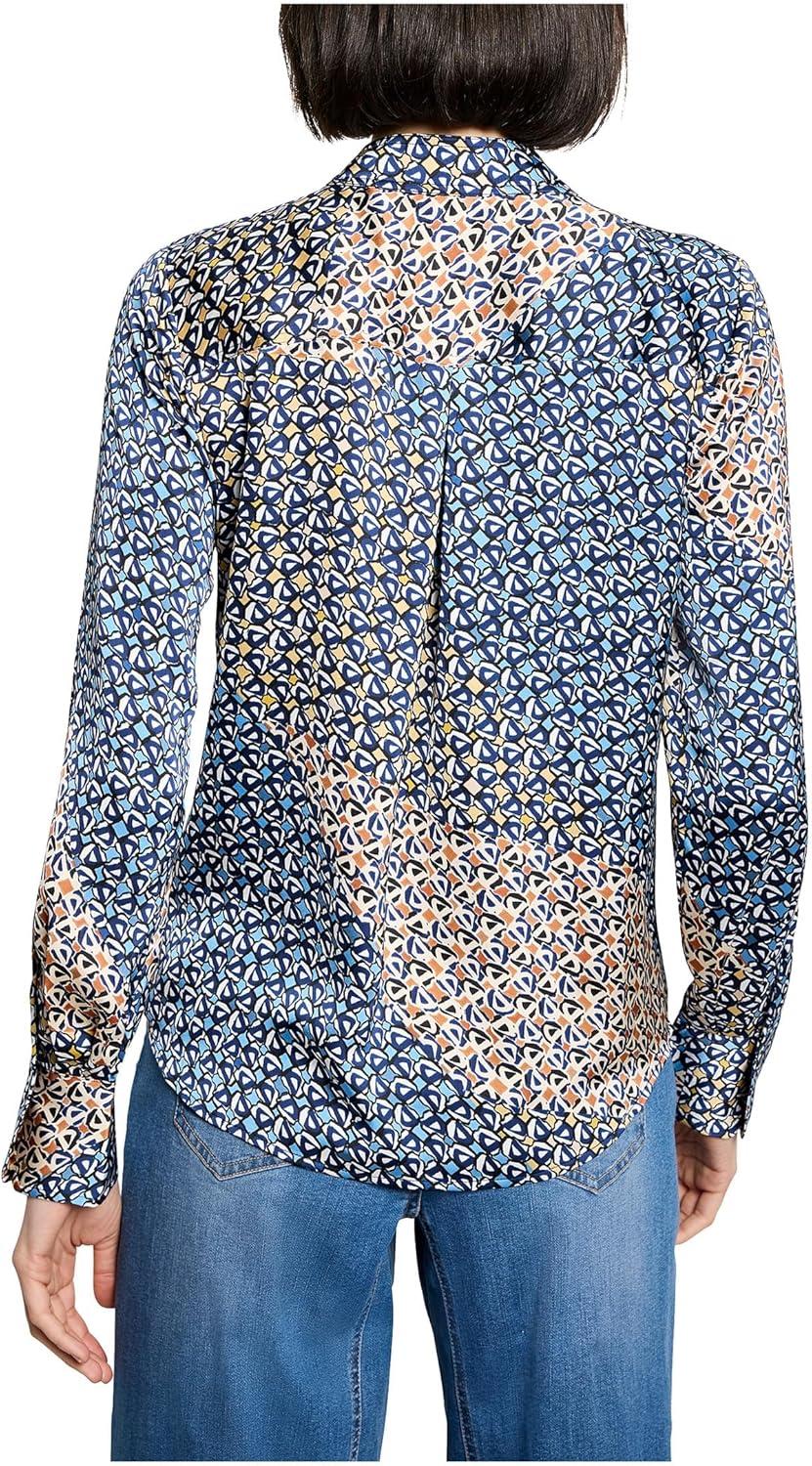 image:imageNICZOE Womens Monogram Mix TopBlue Multi