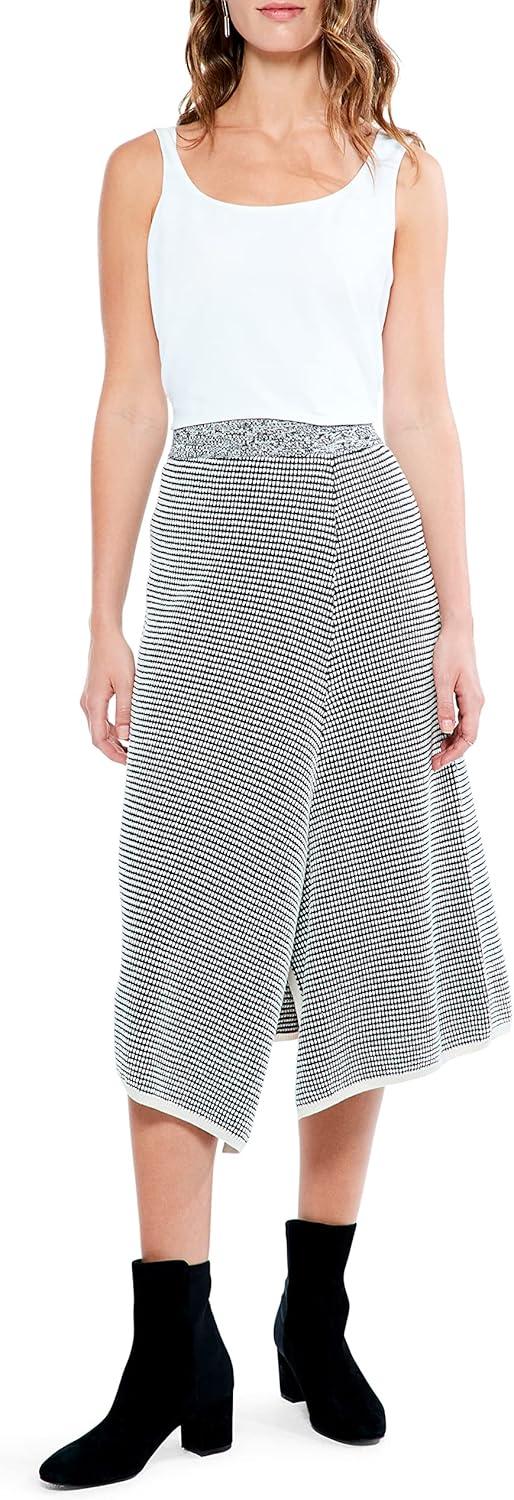 image:imageNICZOE Womens Pixel Knit SkirtBlack Multi