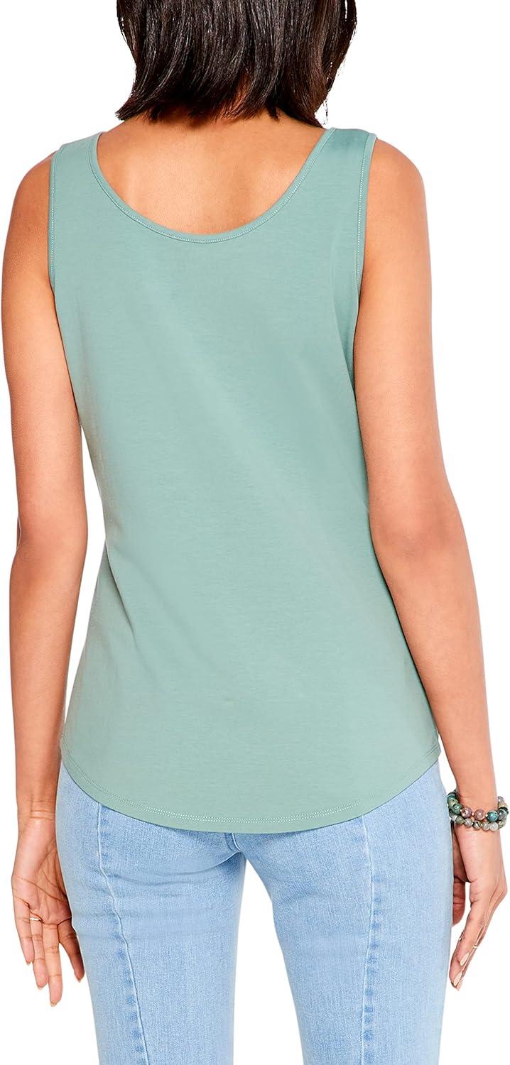 image:imageNICZOE Womens Shirt Tail Perfect TankJuniper