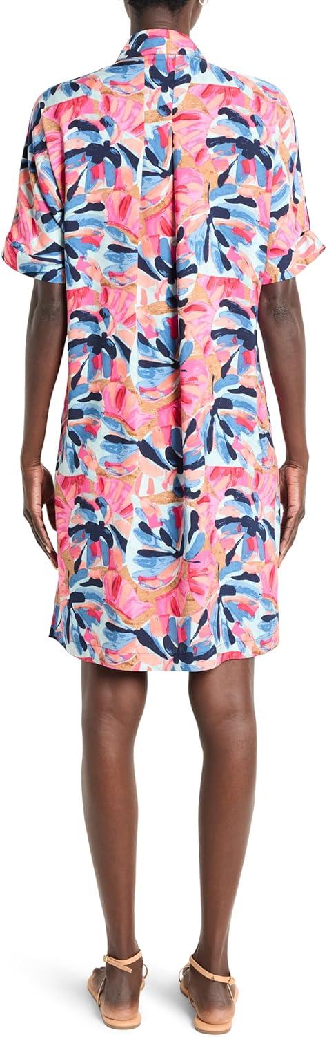 image:imageNICZoe Womens Firework Foliage Polished Devon DressBlue Multi