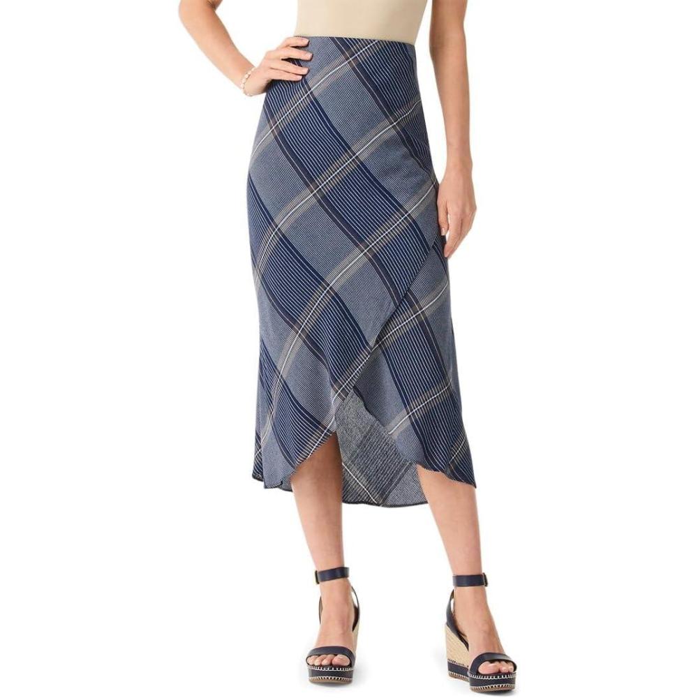 image:imageNICZOE Womens Line It Up SkirtIndigo Multi