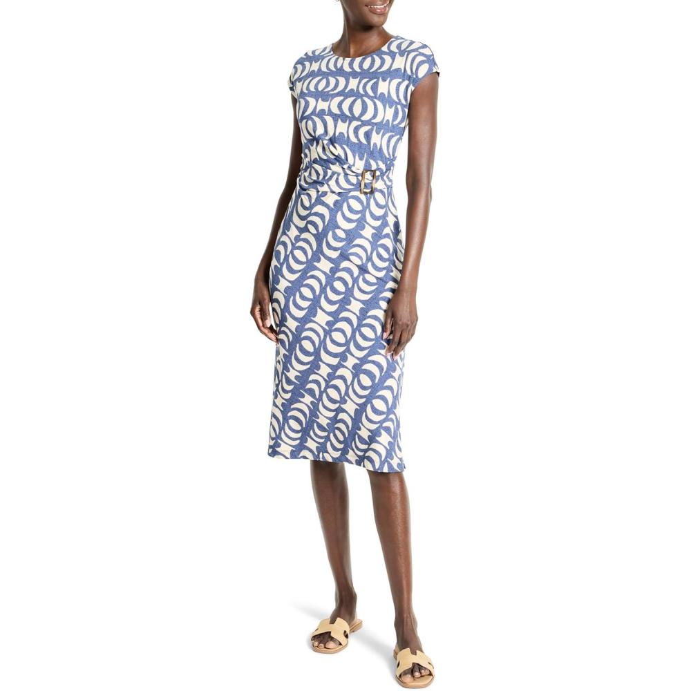 image:imageNICZOE Womens Lunar Eclipse Wren DressIndigo Multi