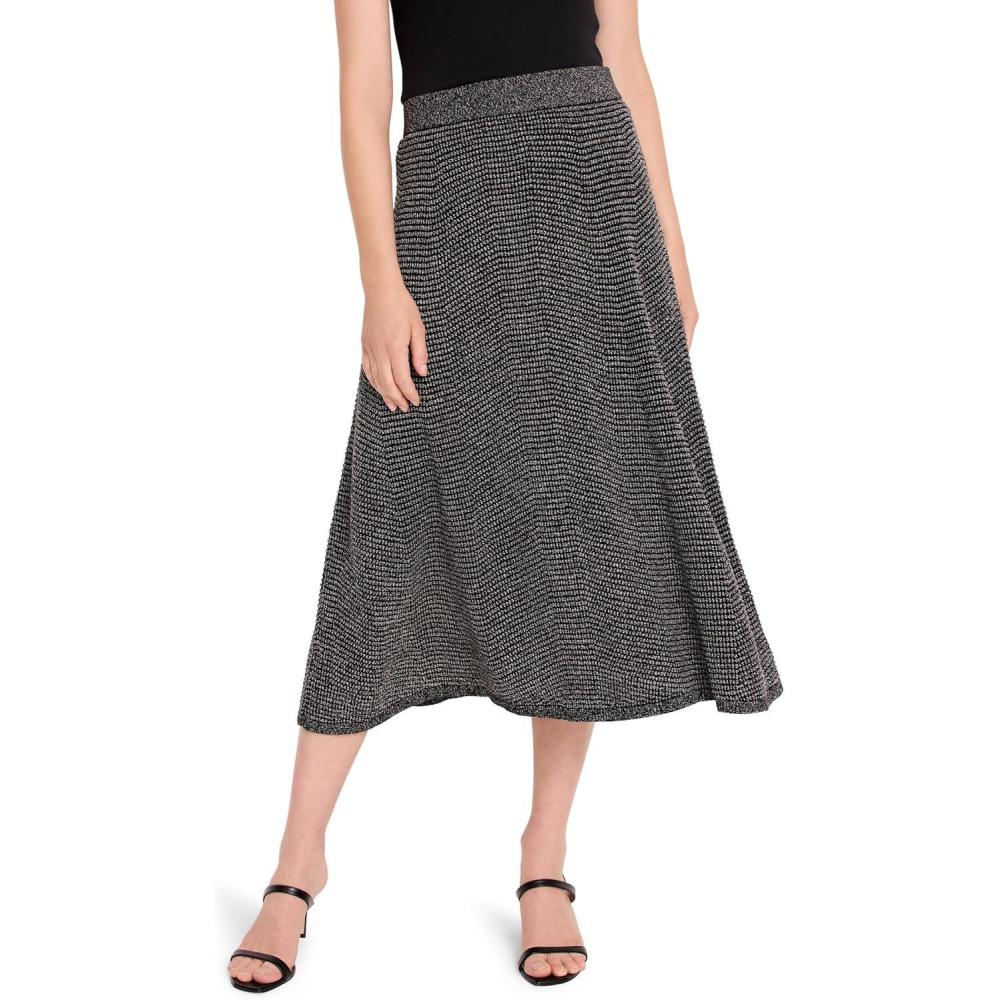 image:imageNICZOE Womens Pixel Knit SkirtNeutral Multi