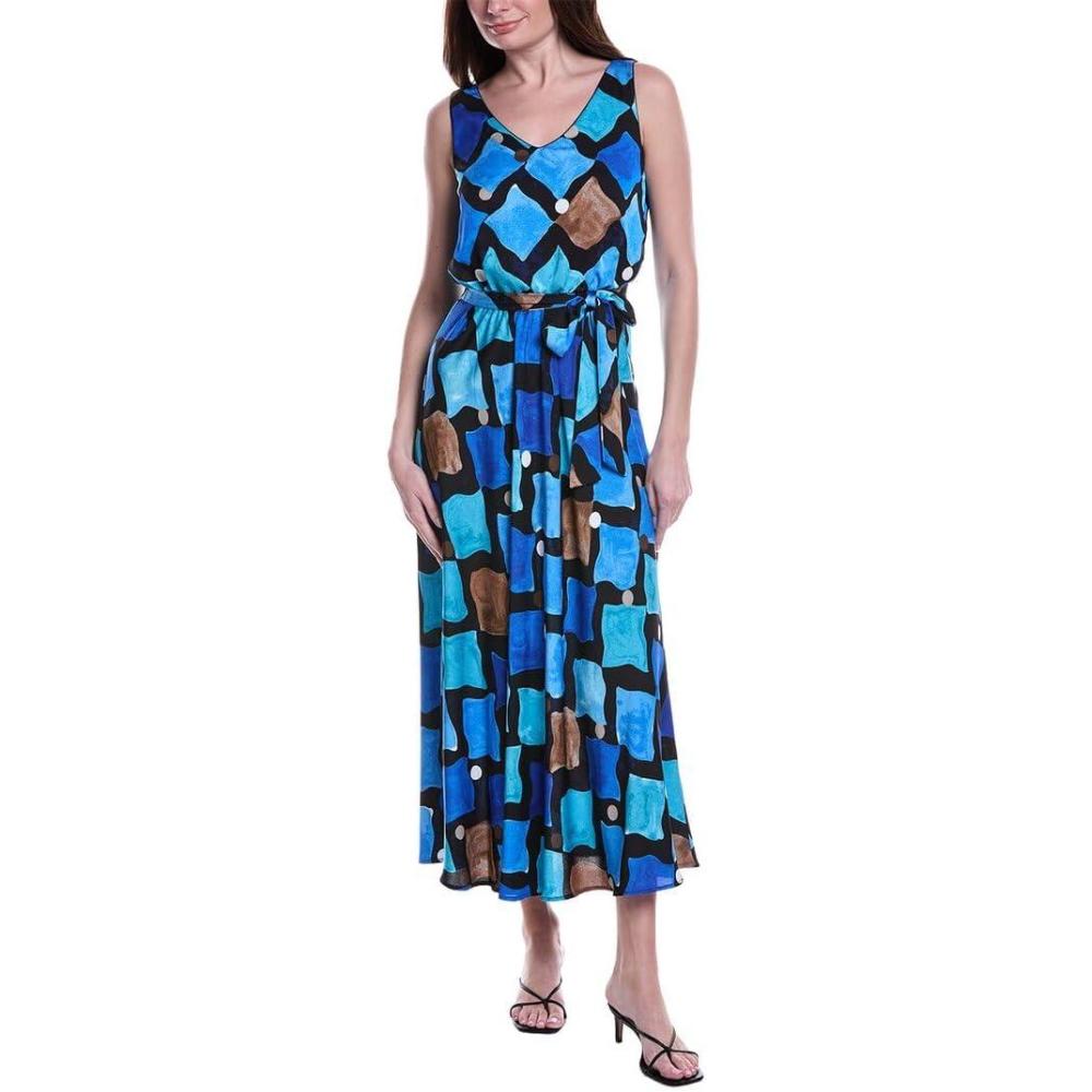 image:imageNICZOE Womens Sea Glass Bianca DressBlue Multi
