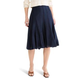 NIC+ZOE Women’s Batiste Skirt(Dark Indigo)