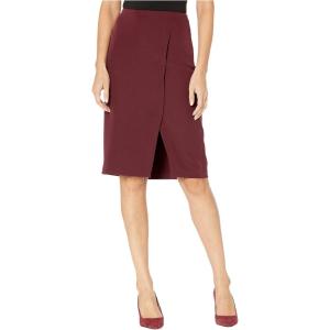 NIC+ZOE Women’s Push The Pencil Skirt(Port)