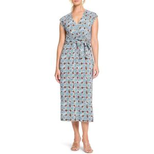 NIC+ZOE Women’s Sand Dollar Stella Dress(Blue Multi)