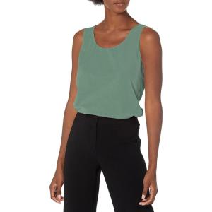 NIC+ZOE Womens Shirt Tail Perfect Tank(Juniper)
