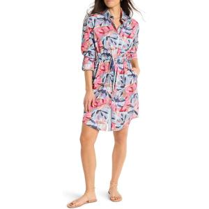 NIC+Zoe Women’s Firework Foliage Syd Dress(Blue Multi)
