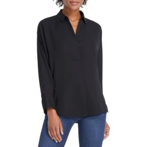 NIC+Zoe Women’s Flowing Ease Top(Black Onyx)