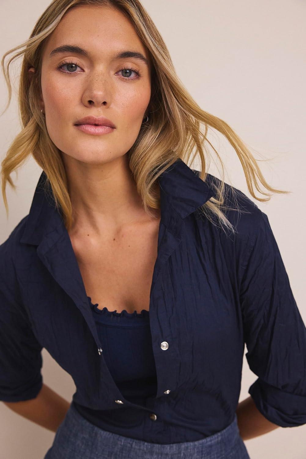image:imageNICZOE Core Cotton ShirtInk