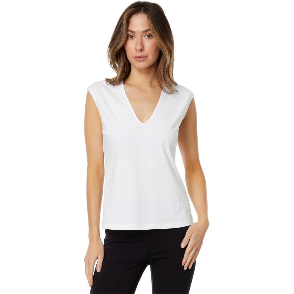 image:imageNICZOE VNeck Perfect LayerPaper White