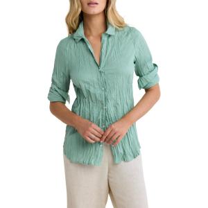 NIC+ZOE Core Cotton Shirt(Laurel)