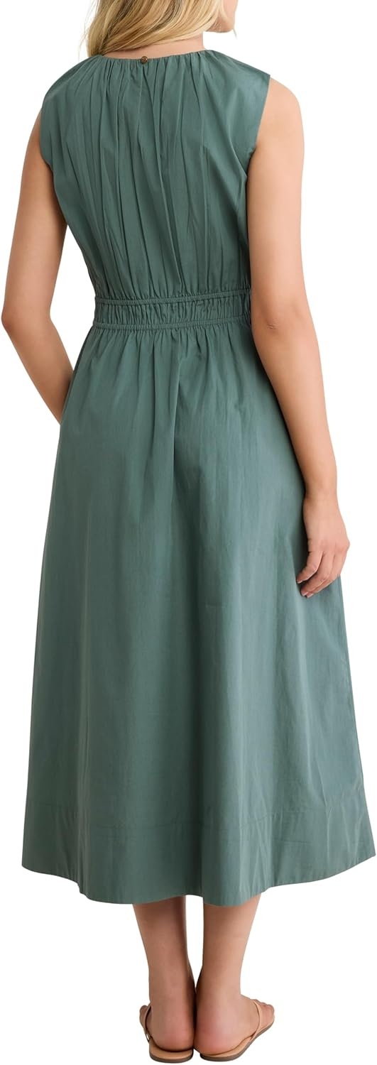 image:imageNICZOE Poplin Dakota DressGreen Palm