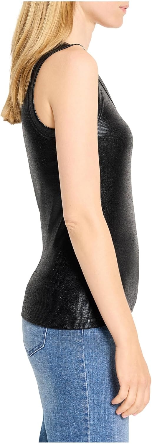 image:imageNICZOE Glazed Rib TankBlack Onyx